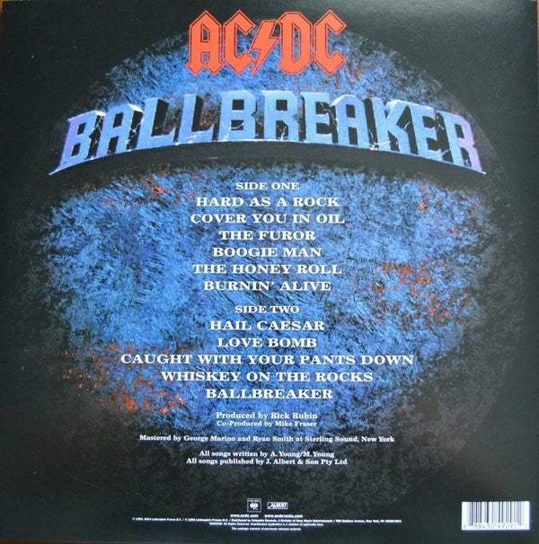 AC/DC : Ballbreaker (LP, Album, RE, RM)