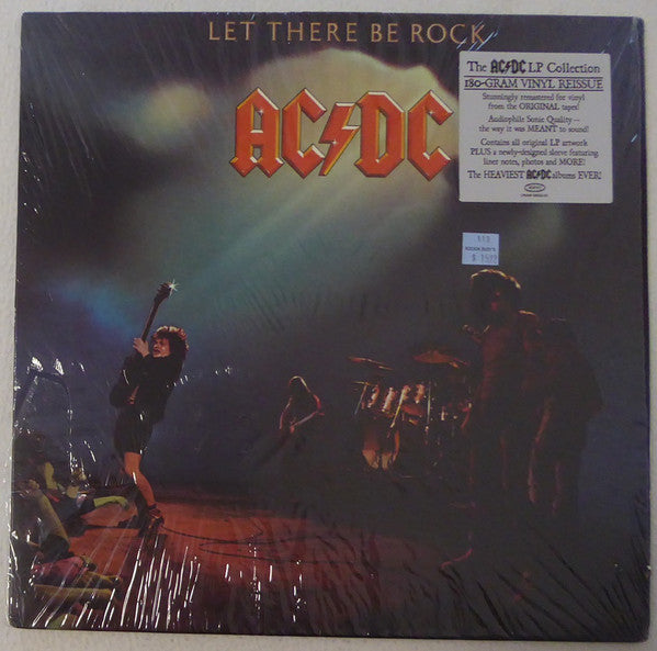 AC/DC : Let There Be Rock (LP, Album, RE, RM, 180)