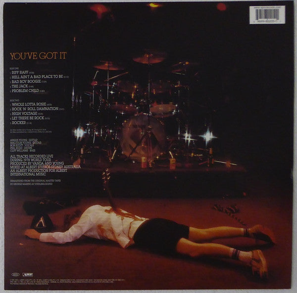 AC/DC : If You Want Blood You've Got It (LP, Album, RE, RM, 180)