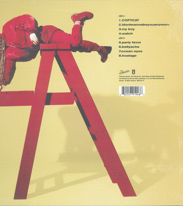 Billie Eilish : Dont Smile At Me (12", EP, Red)