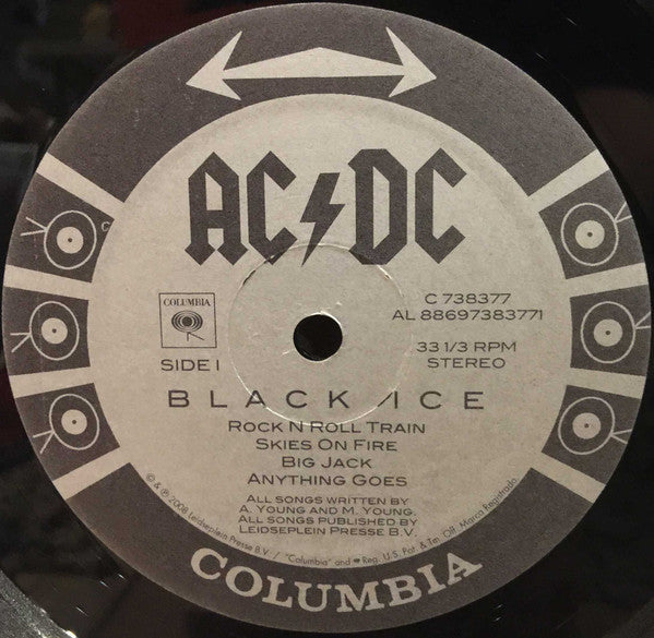 AC/DC : Black Ice (2xLP, Album, 180)