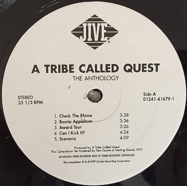 A Tribe Called Quest The Anthology 未開封 A Tribe Called Quest The Anthology 未開封 A Tribe Called