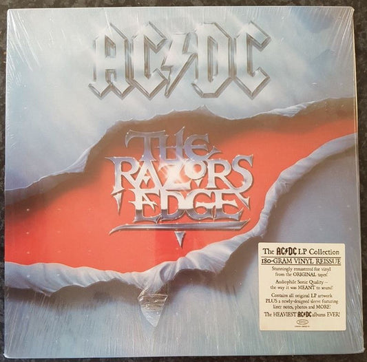AC/DC : The Razors Edge (LP, Album, RE, RM, 180)