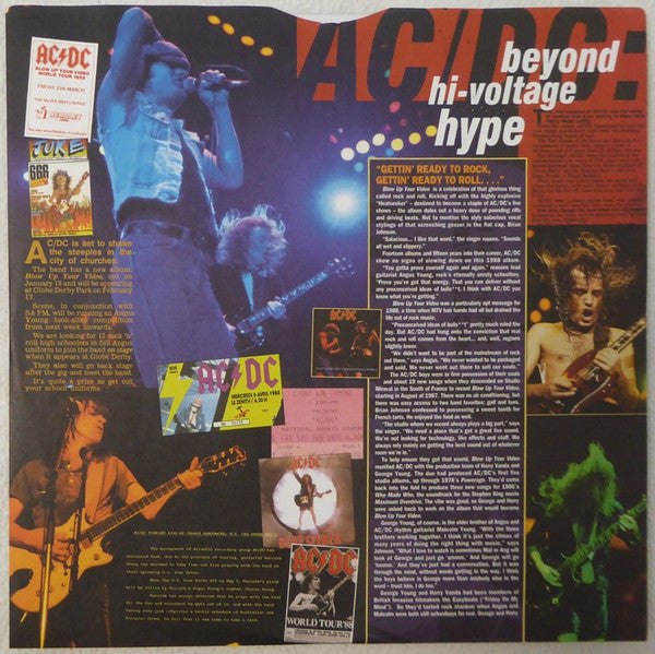 AC/DC : Blow Up Your Video (LP, Album, RE, RM, 180)