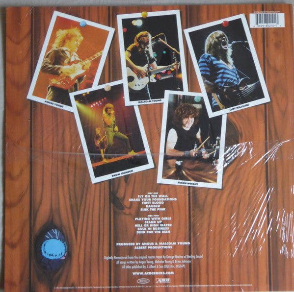 AC/DC : Fly On The Wall (LP, Album, RE, RM, 180)