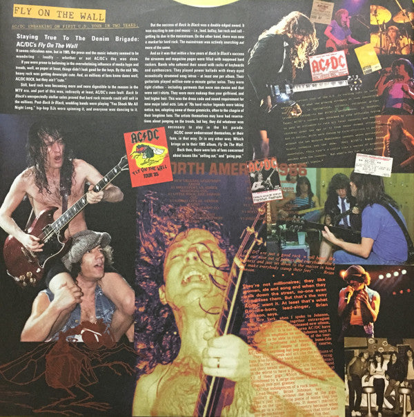 AC/DC : Fly On The Wall (LP, Album, RE, RM, 180)